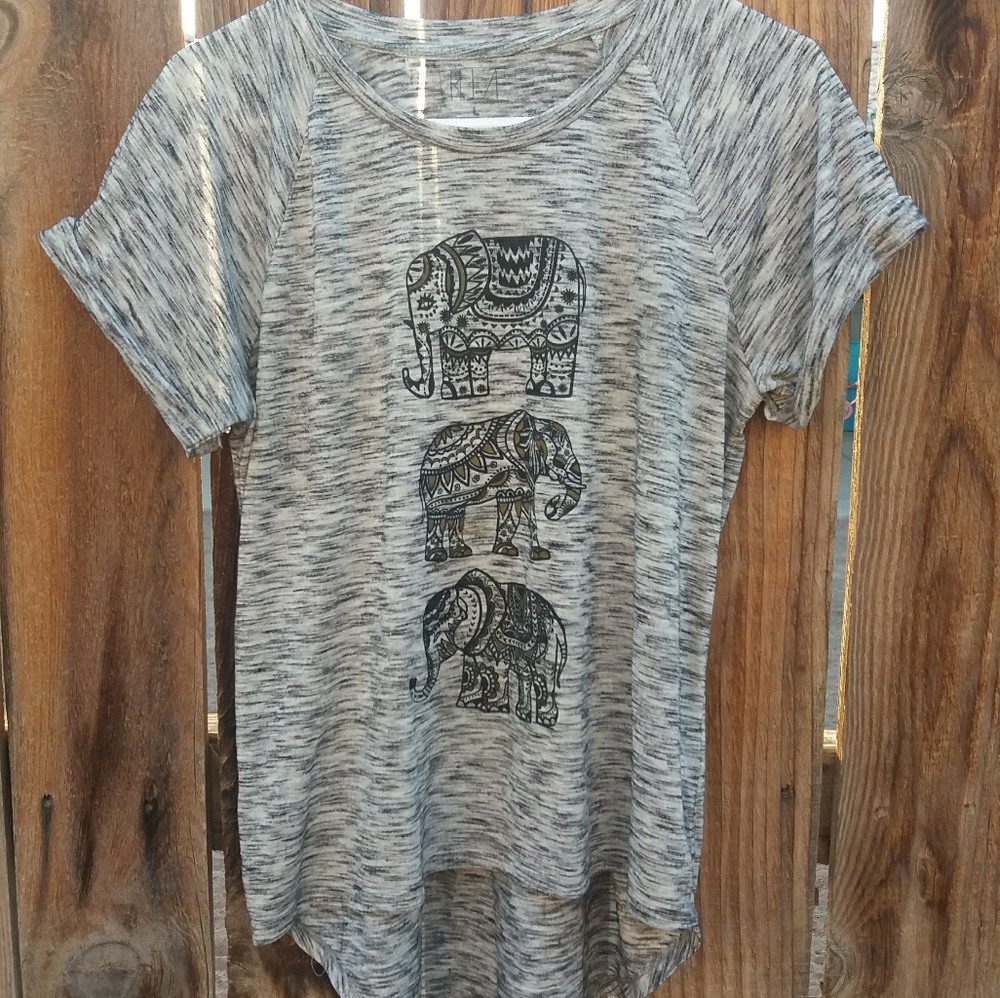 Juniors Elephant Top